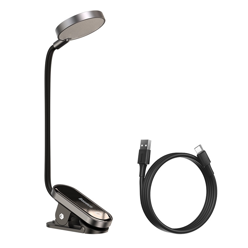 Lampada da tavolo con Clip a LED lampada da lettura notturna con protezione  per gli occhi