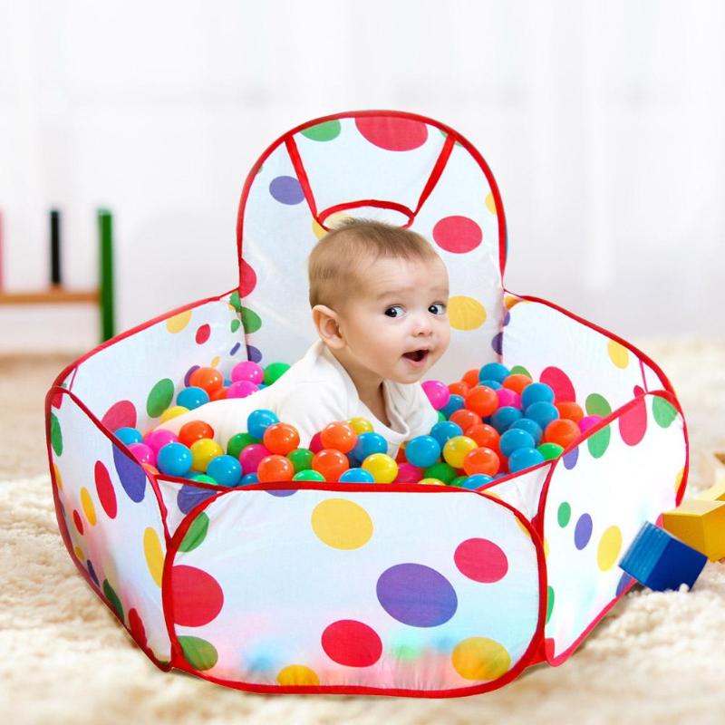 Bambino Kids Play Tent Indoor Playhouse Gioco Piscina Giocattoli con 25pcs Ocean Palle