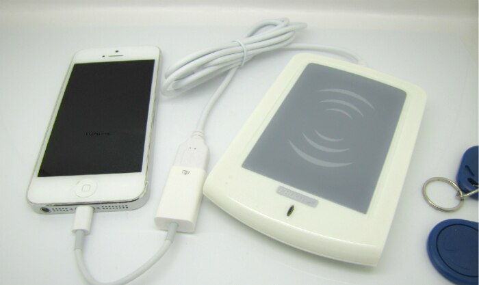 NFC Reader USB Proximity Sensor Smart Card 13.56Mhz RFID Reader- 8/14 UID output for iOS9.2 Windows Android Linux