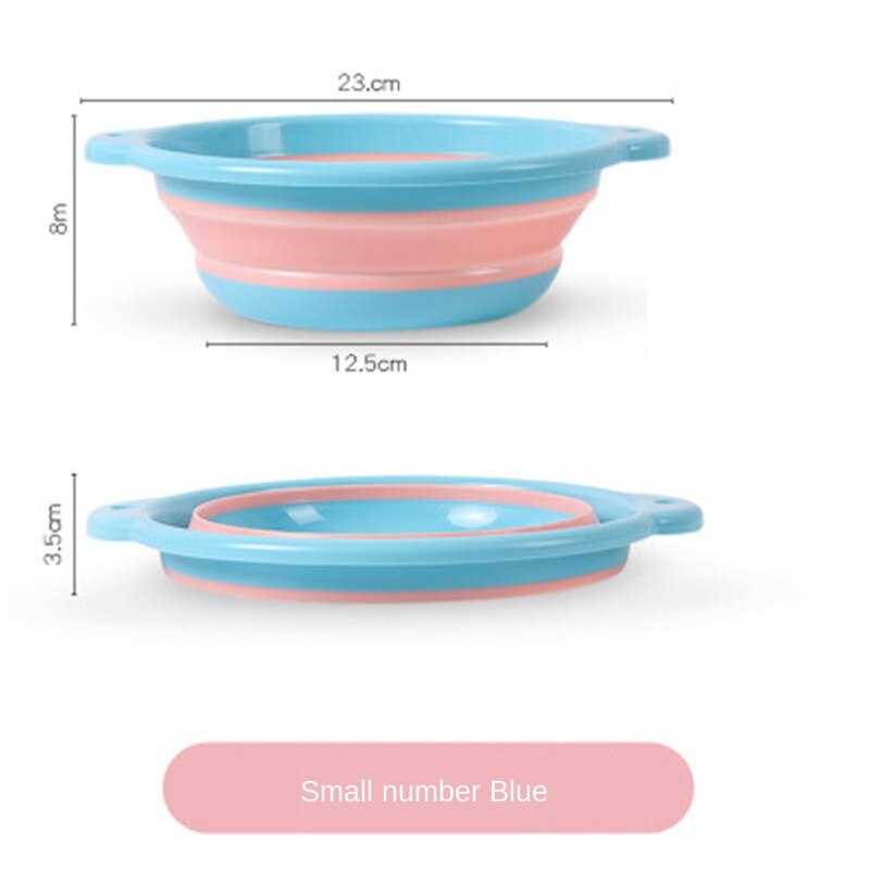 Lavabo plegable para el hogar, lavamanos portátil de plástico para viajes, dormitorio de estudiantes, lavamanos para pies