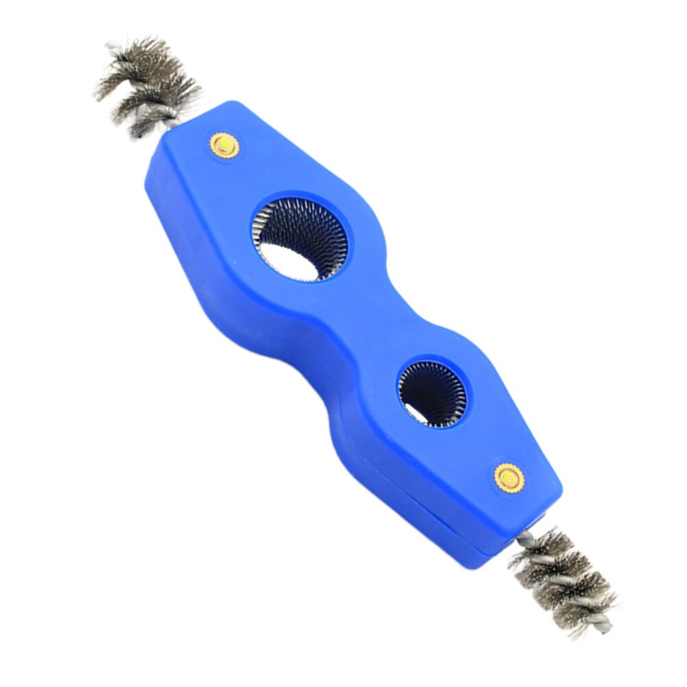 4 In 1 Car Battery Brush Rust Removal Anti Corrosion Cleaning Durable Auto Truck Steel Wire Cable Portable Post Terminal Washing