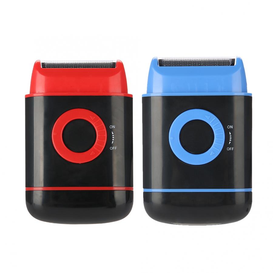 Eletrico elektrisk rakapparat ultratunn folie-upp skäggtrimmer aa batteridriven rakhyvel för män