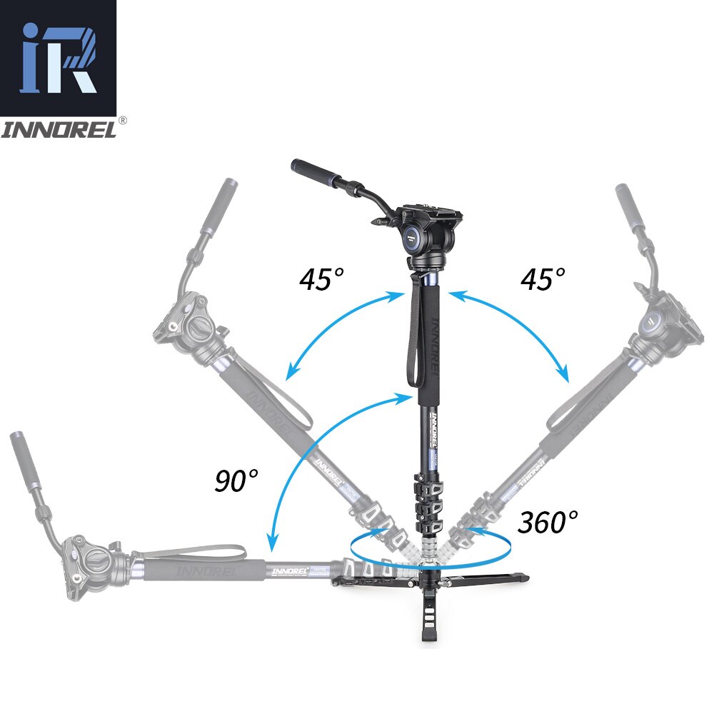 Pw70 tripé mini multifuncional de alumínio, suporte de fotografia para câmera dslr, smartphones com base de monopé
