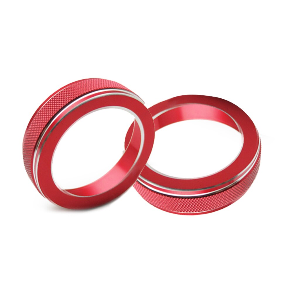 Aluminum Cover Trim Car Accessories CD Radio Switch Ring For Grand Cherokee