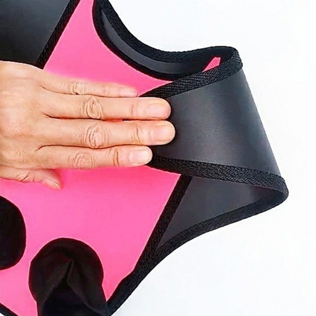 Mermaid Swimming Fins Duck Flippers Rubber Short Swim Fins Universal Size Adjustable Fins Neutral Flippers