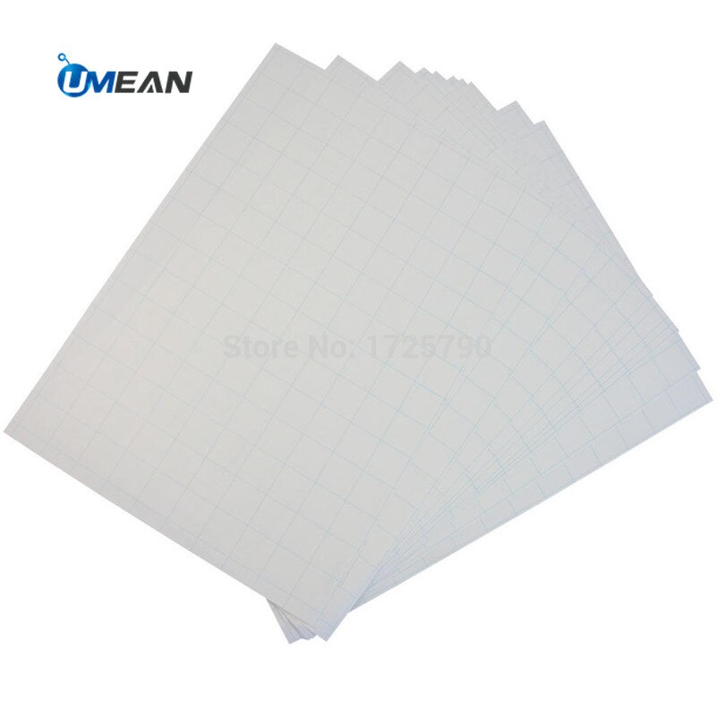 10 stk  a4 termisk overførsel udskrivning papir diy lys stof hvid tshirt klud billede varme udskrivningspapir