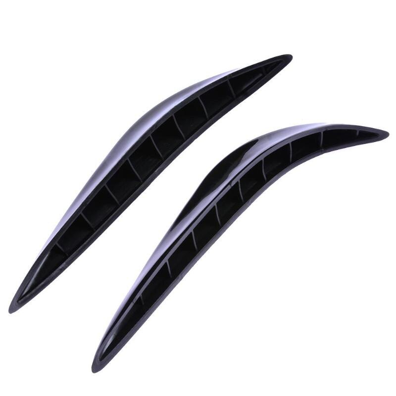 Paar Chrome Voorbumper Bovenste Grill Moulding Trim Compatibel met Voor