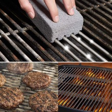 2 stk grill rengøring mursten blok grill grill stativer pletter fedt renseværktøj letvægts grill rengøringsværktøj