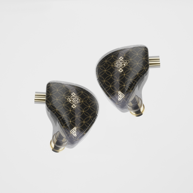 TANGZU WAN ER SG 10mm podwójna wnęka dynamiczny sterownik HIFI douszne słuchawki Monitor odpinany 0.78mm 2Pin muzyka audiofilskie słuchawki douszne: Czerwony