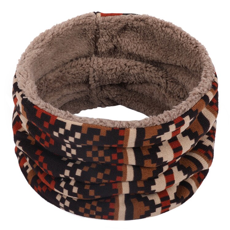 hiver en peluche foulards pour enfants anneau foulards garçon fille foulard épais cou porter accessoires enfants col en laine écharpe