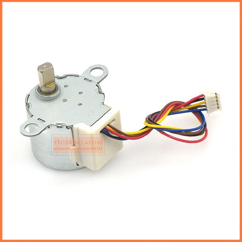 5pcs Brand ULN2003 24BYJ-48 5V Reduction Step Motor Gear Stepper Motor 4 Phase Step Motor for arduino 5pcs Motor