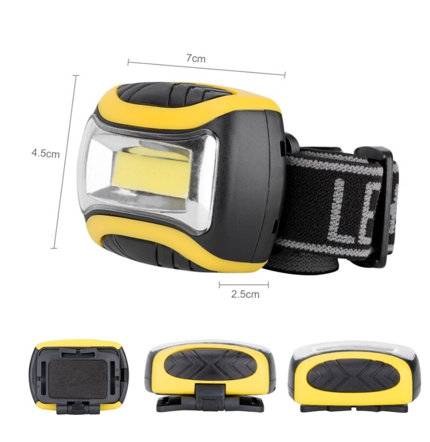 Mini 3 mode cob led taskulamppu ulkoilu ajovalojen otsalamppu vedenpitävä otsalamppu ulkourheiluun  vi3304