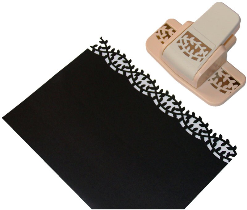 CADY Craft Punch Success Tools Edger Punch, Scroll Pattern,Extra Large,Tools Edge Paper Punch (8722-5)