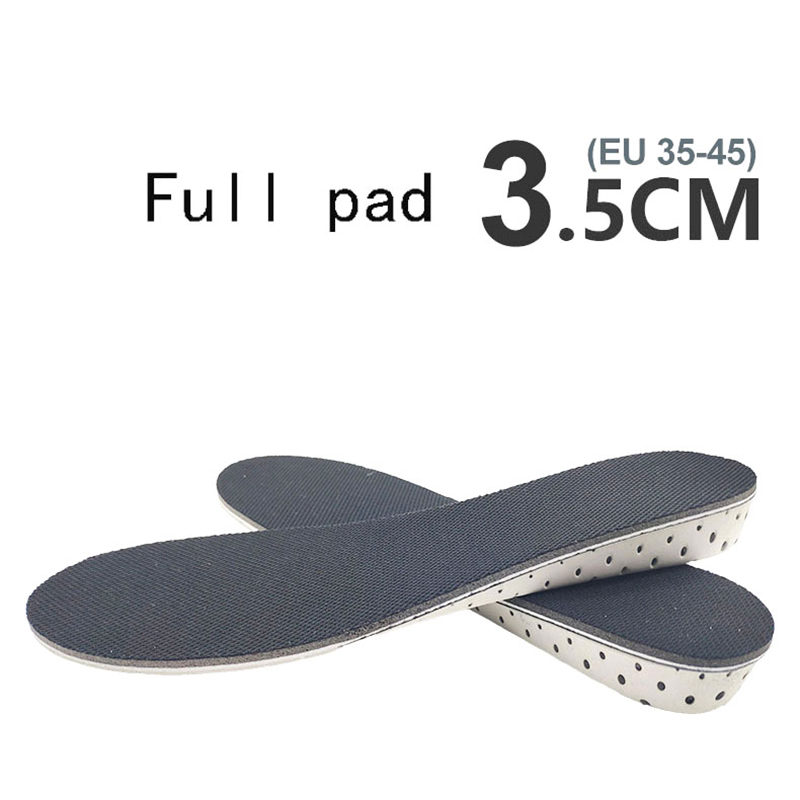 unisex-einlegesohle mit fersenerhöaufgehängt, schuhpolster zur erhöaufgehängt der schuhhöer, polsterung, erhöaufgehängt