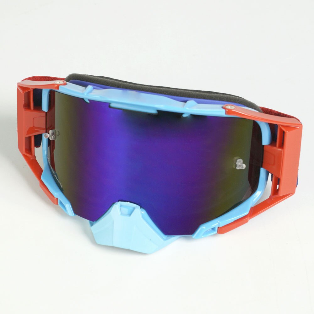 Motocross Goggles Motorcycle Sunglasses Safety Protective Double Layers Anti Fog Windproof Helmets Glasses Goggles: no box-L04