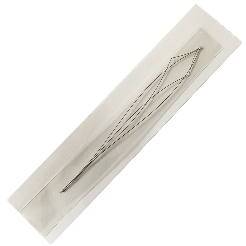 1pc vedin metallisilmukka vetoneula putki + 2 neula nano rengas vetoneula