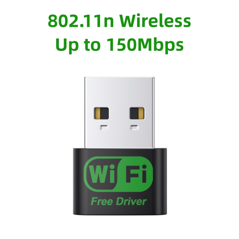 150 Mbit/s 802.11n USB-Wireless-Adapter Mini-USB-WLAN-Netzwerkkarte für PC-Desktop-Computer Kostenloser Treiber WLAN-Empfänger