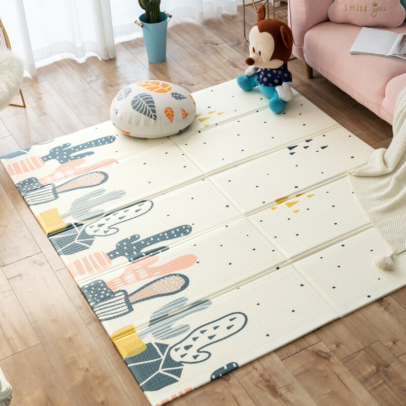 Infantrain freundlicher teppich Baby spielen matt freundlicher fußmatten freundlicher teppich zu Höhle Kindergarten Baby teppich für Wohnzimmer Puzzle entwicklung Pad