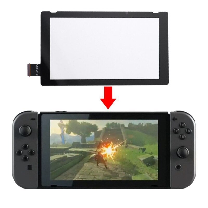 Presse de remplacement Sn numériseur pour Nintendo Switch Ns commutateur Console panneau pièce de rechange