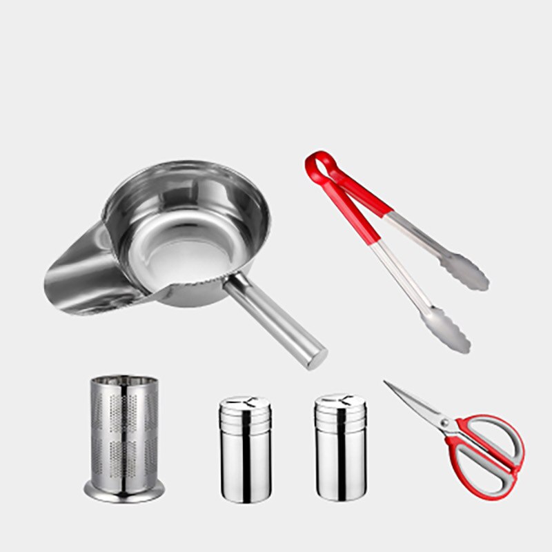 Stainless steel food packing shovel, duckbill scoop, salted chicken packing spoon, pot chicken shovel, french fries bagging tool: F