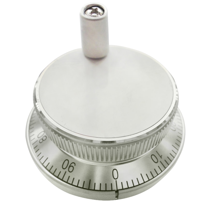 CNC pulser handwheel 5V 60MM 80MM 100 pulses Manual Pulse Generator hand wheel Machine Rotary Encoder Electronic Kit
