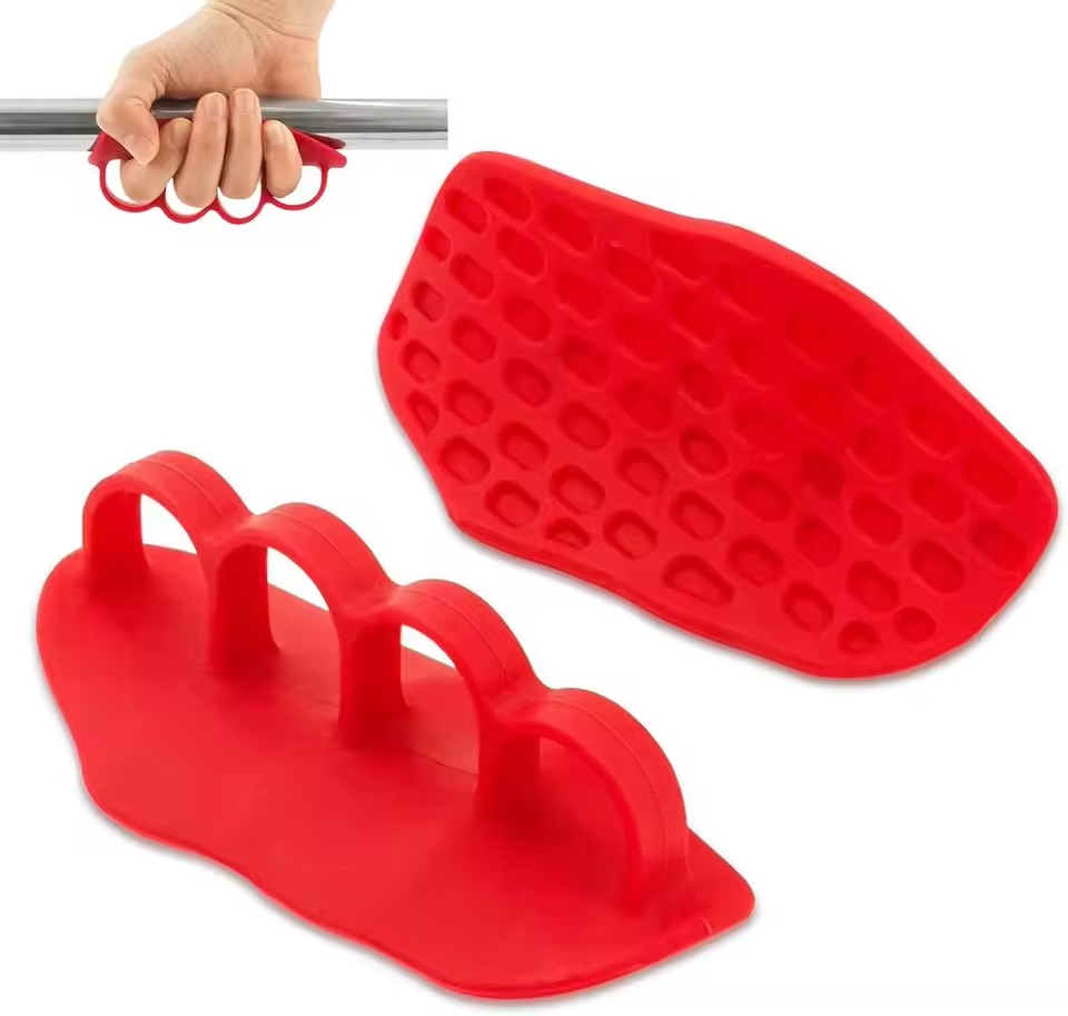 Workout Gym Handschuhe Silikon Palm Grips Pull Up Grips für Männer Frauen Palm Grip Gerät für Gymnastik Gewichtheben Übung: Dark Khaki