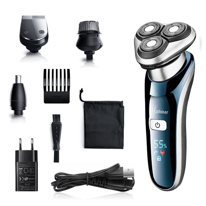 All in one electric shaver for men grooming facial electric razor beard trimmer shaving machine rechargeable
