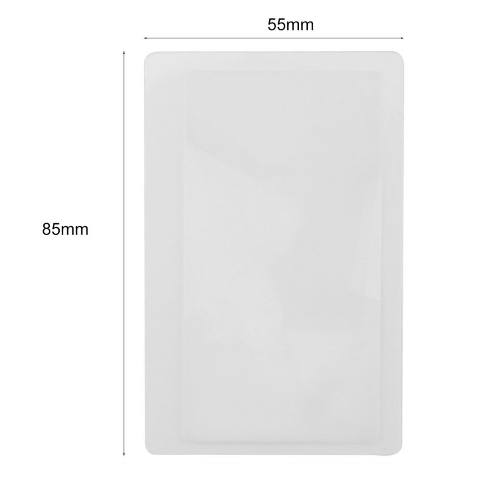 ACEHE Magnifying Glasses Pocket Credit Card Size Transparent glasses 3x Magnifier Magnifying Fresnel Lens