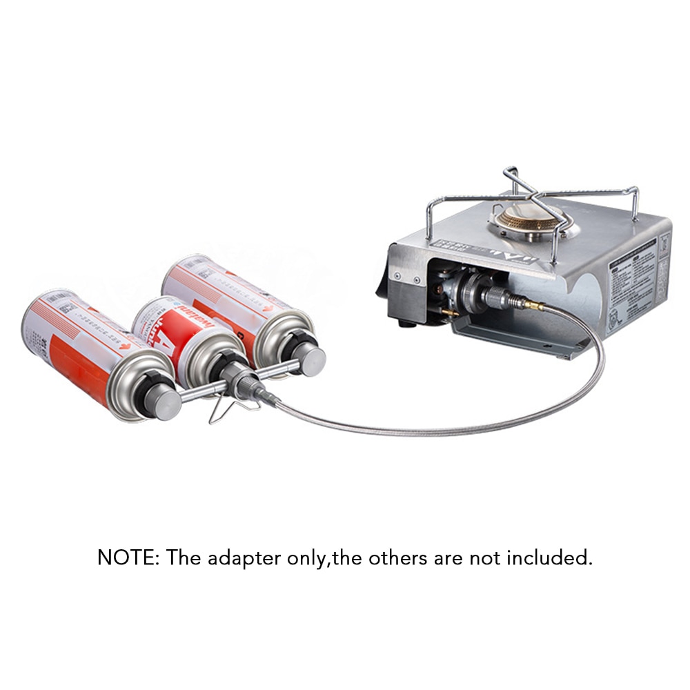 3 In 1 Butane Adapter with Extension Hose Split Ty... – Grandado