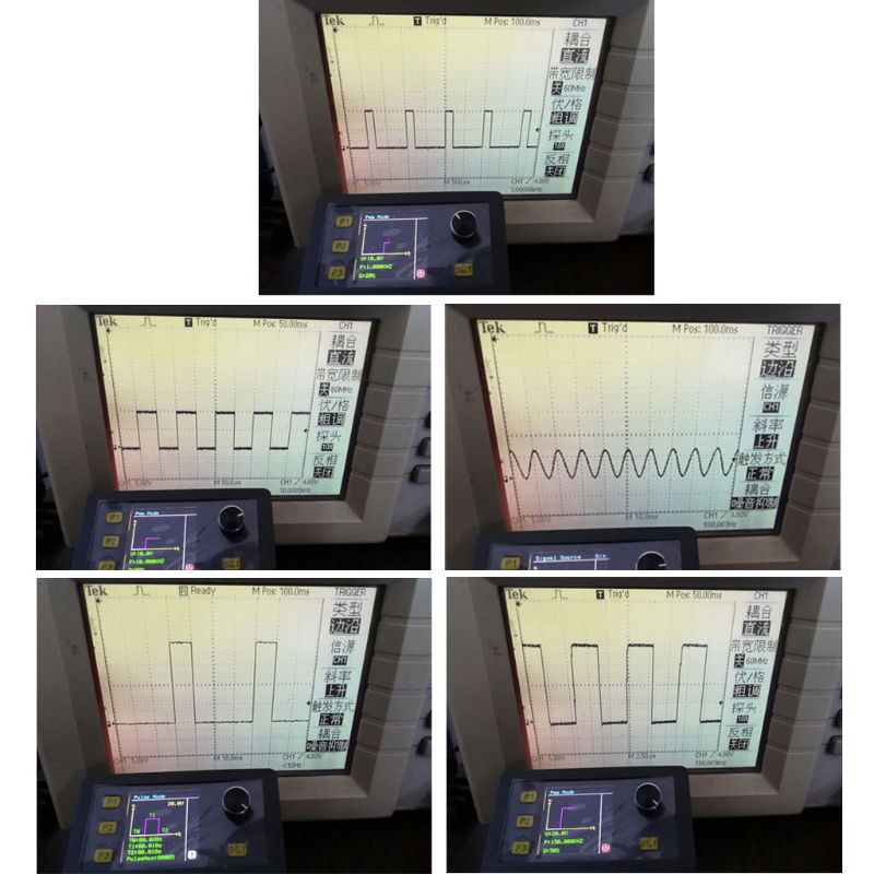 Signal Generator PWM Pulse Adjustable Module Sine Wave Generating 1-1000Hz 4-20mA 2-10V Multiple Modes