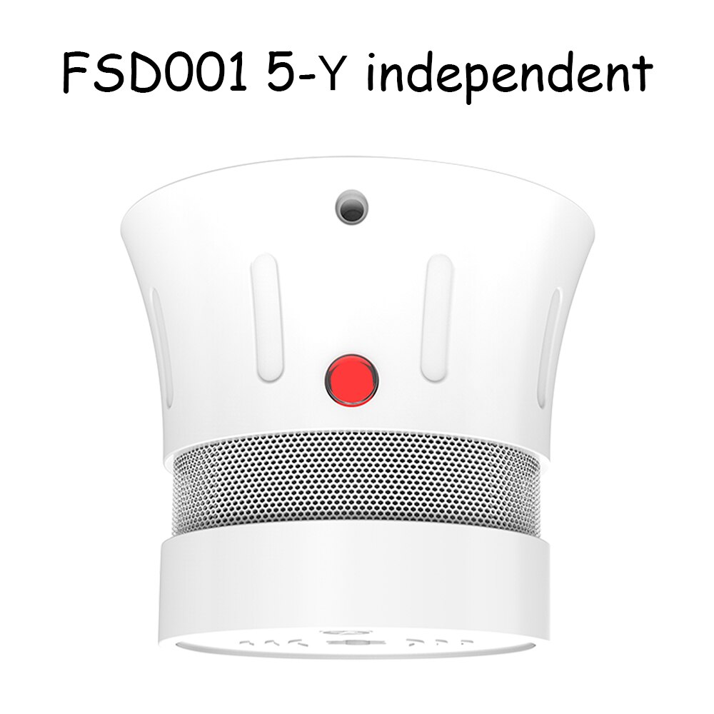 Cpvan røgsensor brandalarm smart røgdetektor lav batteri påmindelse beskytte alarm sensor  en14604 ce certificeret branddetektor: Fsd 001