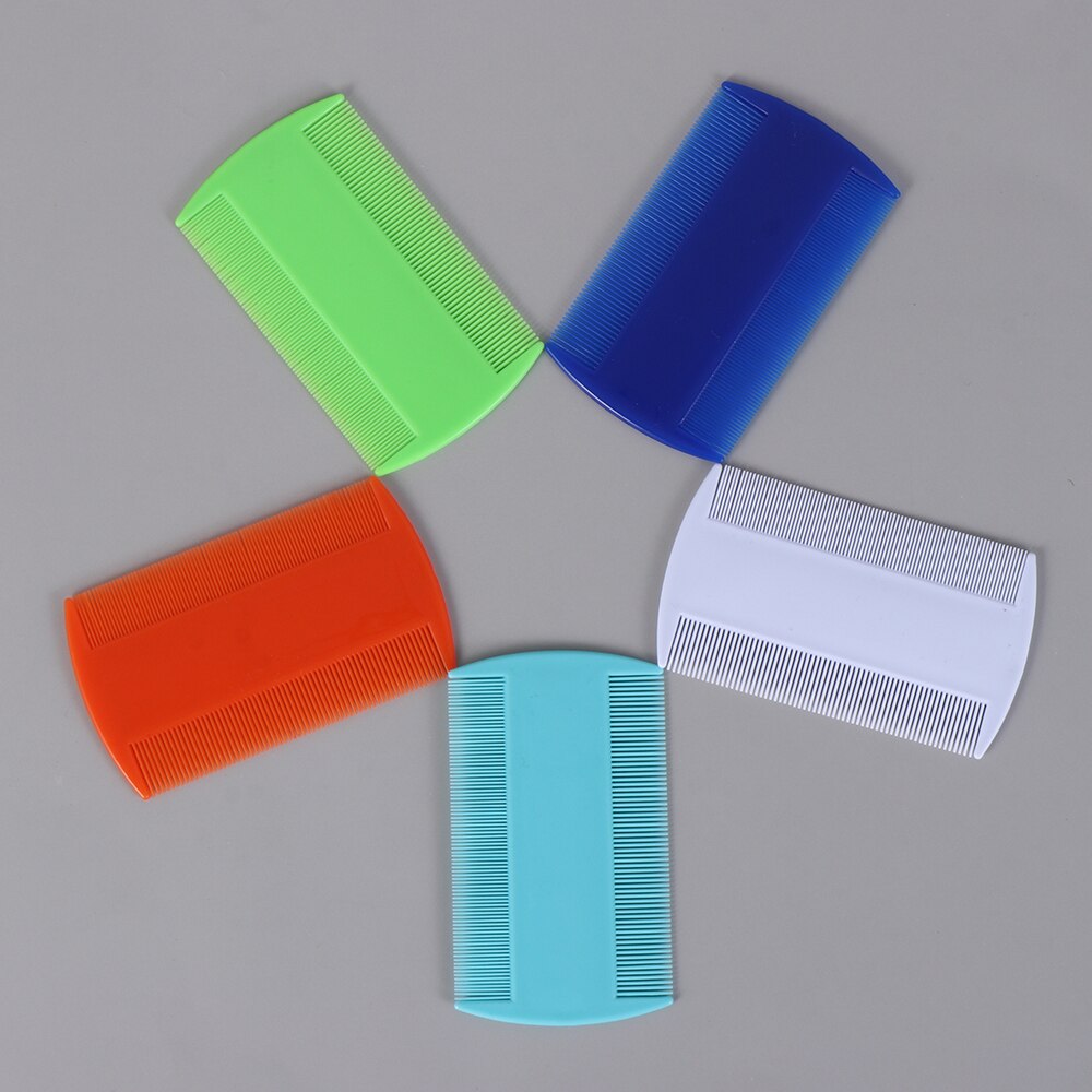 Removal Lice Comb Double Sided Fine Tooth Combs Effective Removal Lice Flea Nit Comb Hair Styling Tools Head Lice Detection