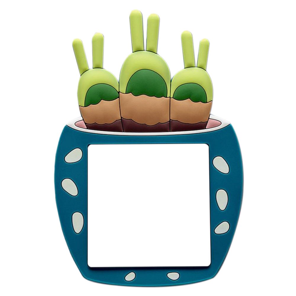 Leuke Cartoon 3D Cactus Fluorescerende Muur Siliconen Aan-uit Schakelaar Stickers Kids Lichtgevende Lichtschakelaar Outlet Home Decorations: 6C