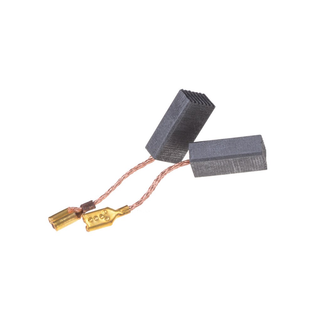 10pcs Carbon Brush Graphite Copper Motor Carbon Brushes Set Tight Copper Wire for Electric Hammer/Drill Angle Grindern