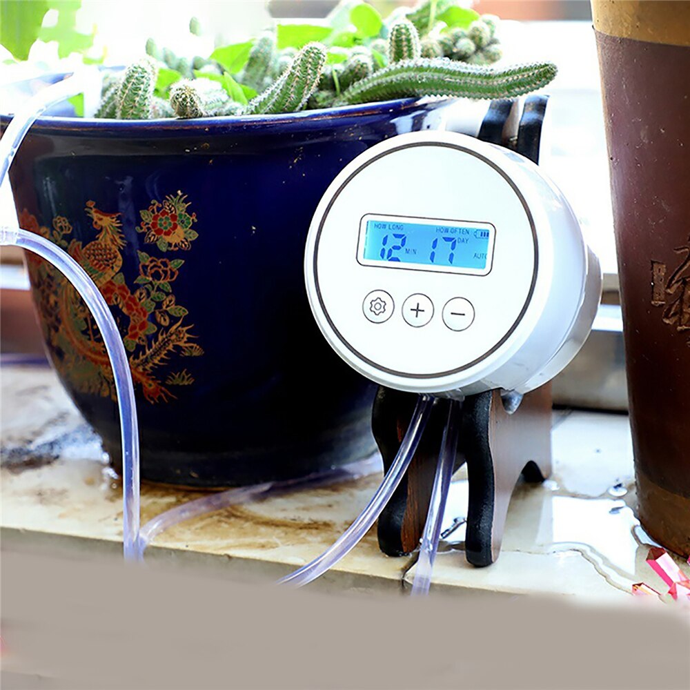Smart Automatic Drip Irrigation Controller Watering System for Potted Plants Office Garden Home Sprinkler Drip Irrigation Device