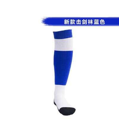 Chaussettes d'escrime, chaussettes d'escrime colorées en coton rouge/violet/rose/bleu, produits et accessoires d'escrime, engrenages d'escrime: 1 Pair Blue XL