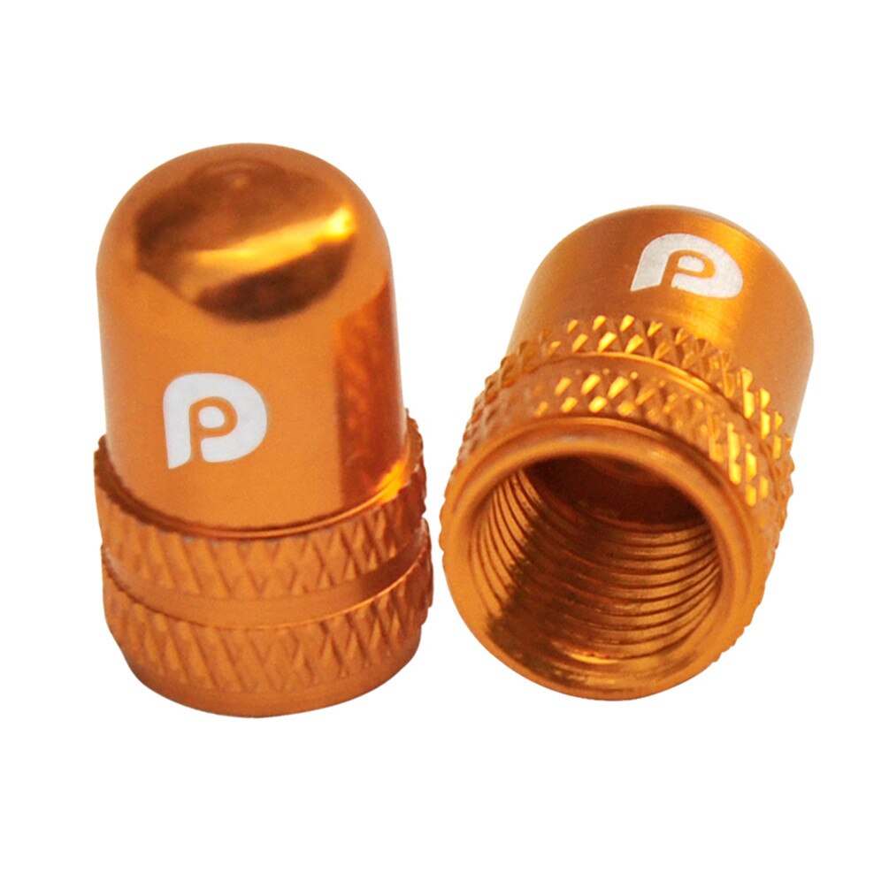 Litepro Schrader Valve Cap MTB Mountain Bike Presta Valves Cover Aluminum Alloy For Road Bicycle Parts: schrader gold