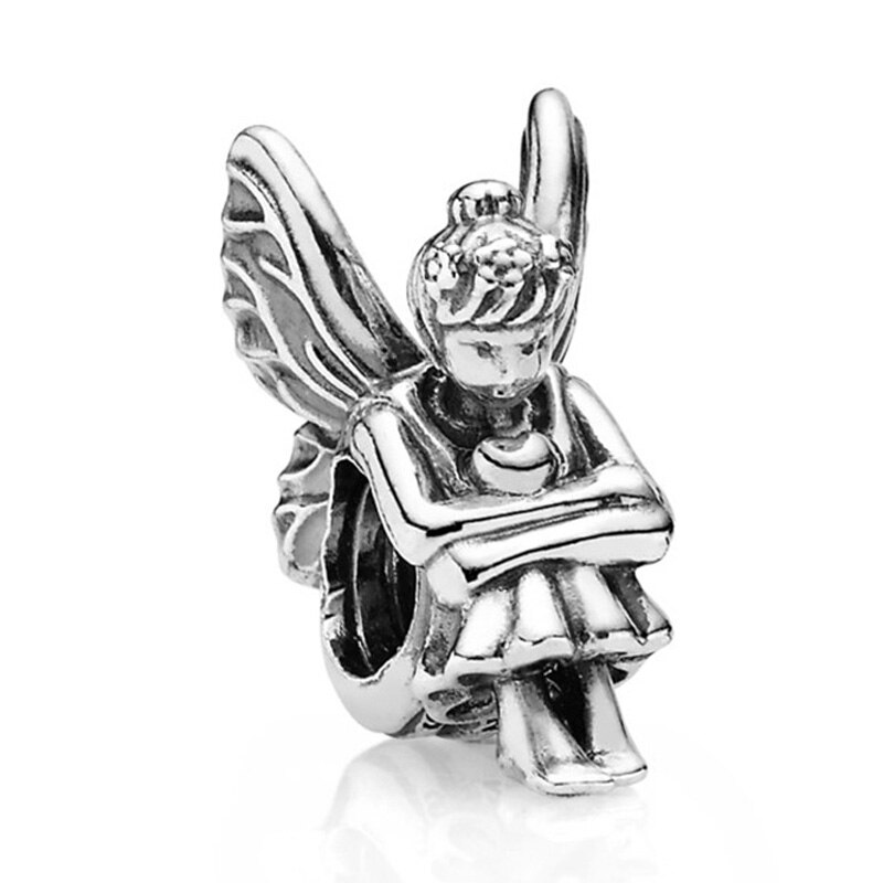 Diy charme rainha princesa & príncipe anjo do coração menina & menino sra. santa 925 contas de prata esterlina caber pandora pulseira jóias: 3