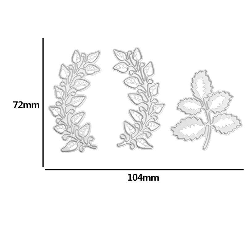 Metal Cutting Dies Circle Frame Stencils For DIY Scrapbooking Embossing Paper Wedding Cards Die Cuts Photo Album Making Craft: AB0004