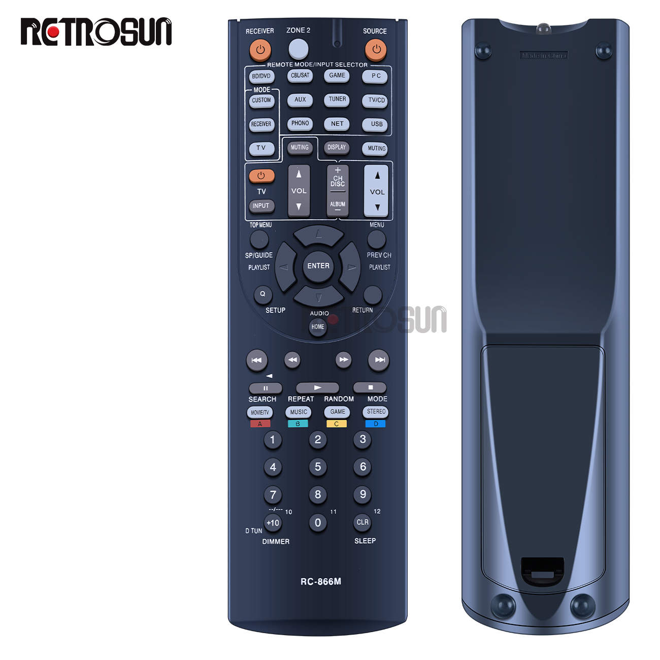 RC-866M RC866M Remote Control fit for ONKYO TX-NR626 TXNR626 HT-RC560 RC-868M HT-S5300 HT-S6300 HT-S7300