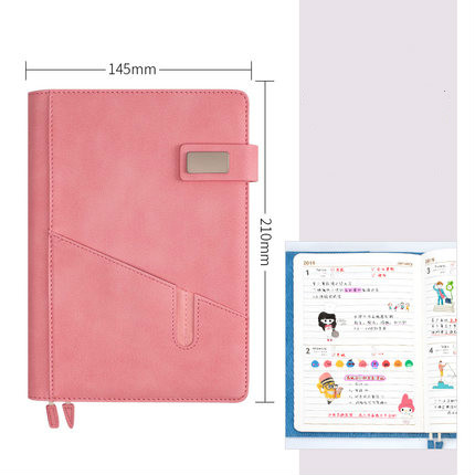 A5 Soft School Planner Notebook Daily Weekly Yearly Planner Notebook Personal Journal Diary Organizer Planner Agenda: Coffee