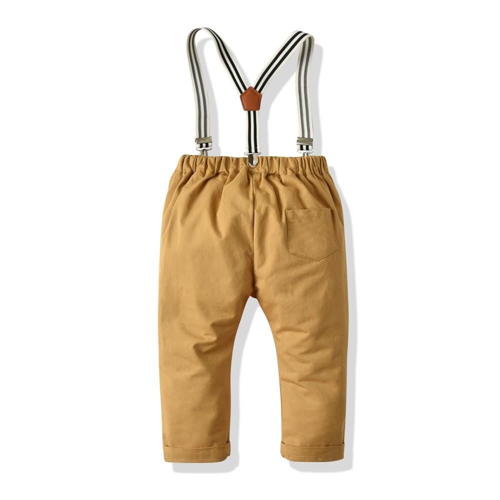 Ropa de otoño para niño, para niño, trajes para niño, chaleco + camisa + Pantalones, traje de niño de 3 uds, conjuntos de ropa de 1-6 años