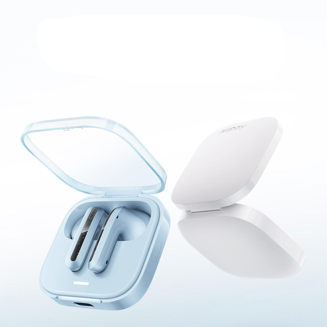 Xiaomi redmi buds 6 versione attiva auricolari con doppio microfono e riduzione del rumore auricolari bluetooth 5.4 supporto type-c app xiaomi earbuds