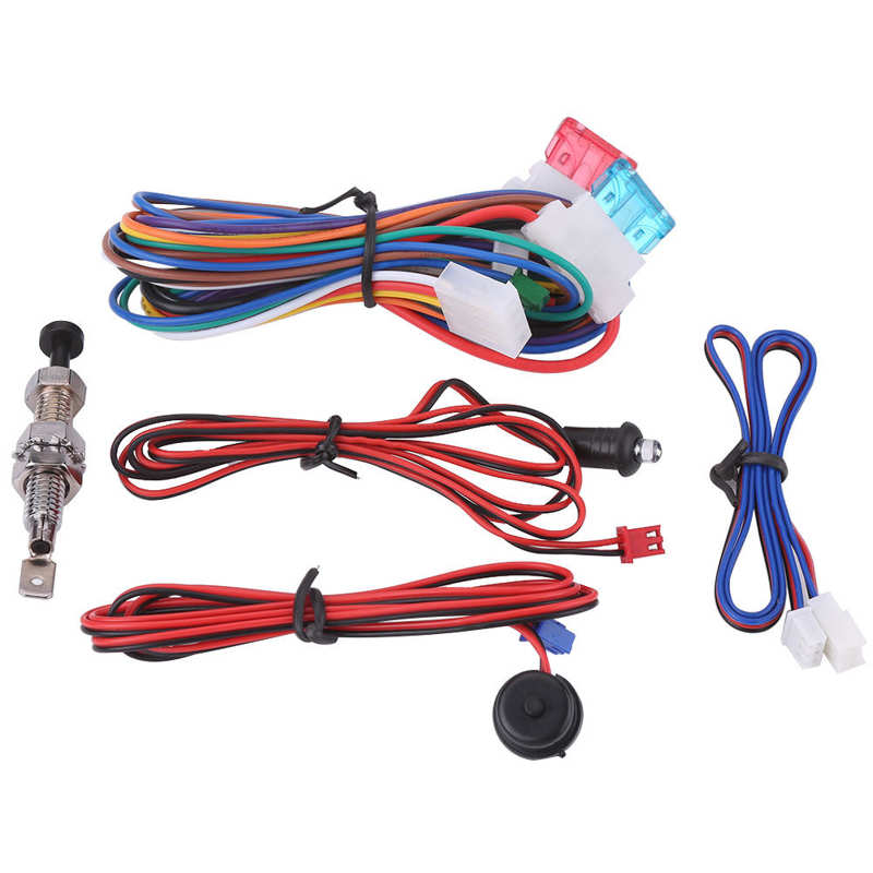 Universele Auto Alarm Beveiliging Systeem Keyless Entry Met 2 Afstandsbedieningen Sirene