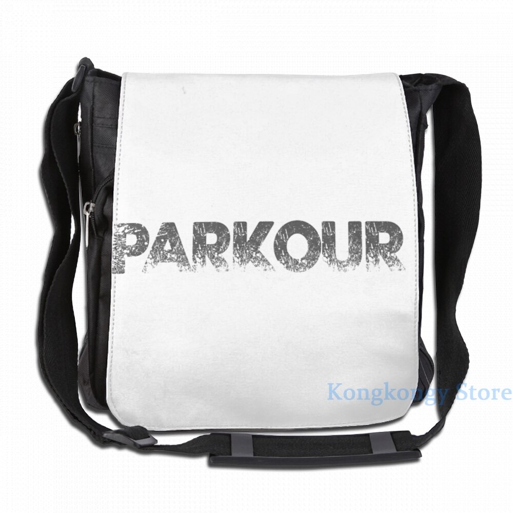 Funny Graphic print Parkour USB Charge Backpack men School bags Women bag Travel laptop bag: Single shoulder pack
