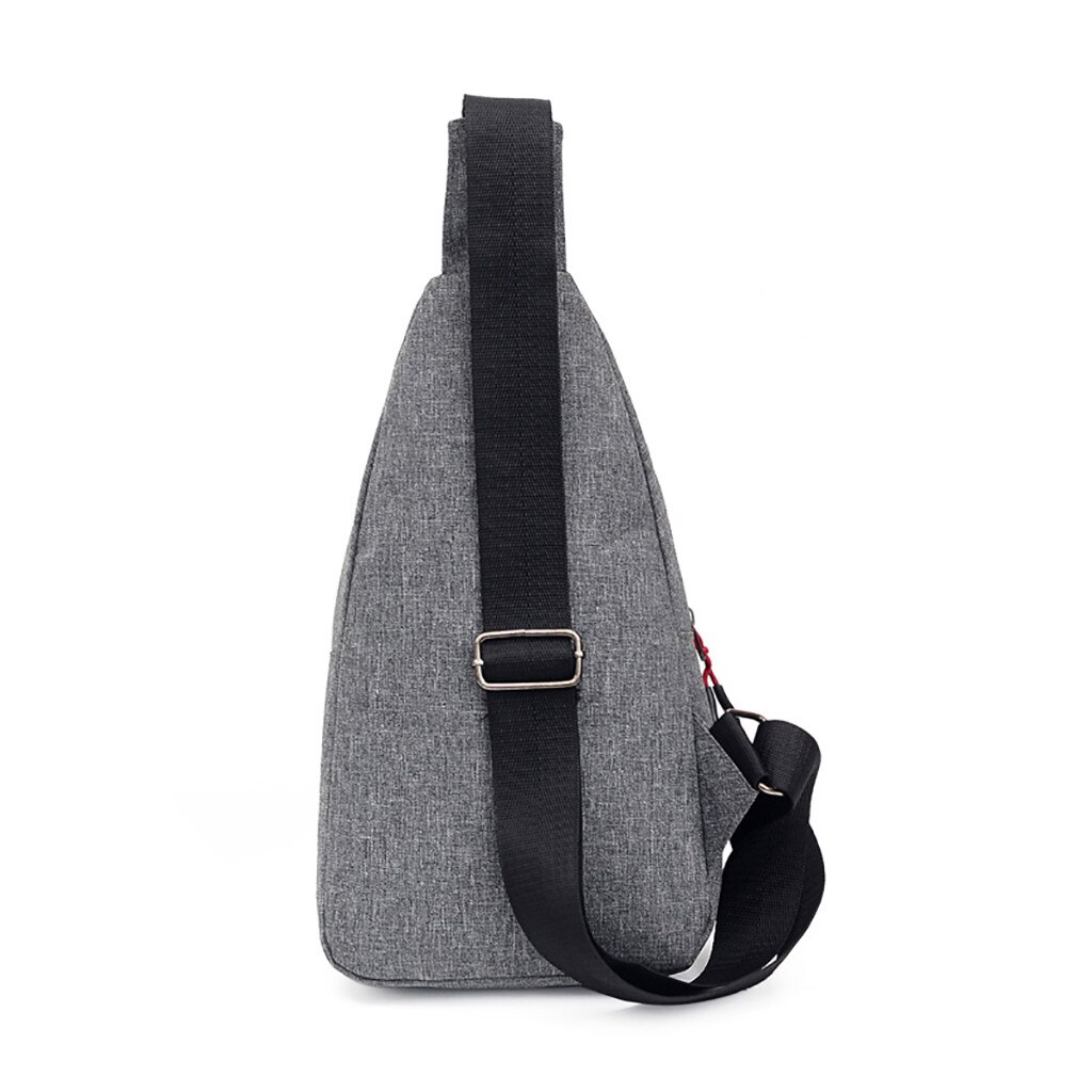 Breast Package Men Shoulder Crossbody Bag Leisure Waterproof and Hard-Wearing Oxford Cloth Cross Body Chest Bag Travel