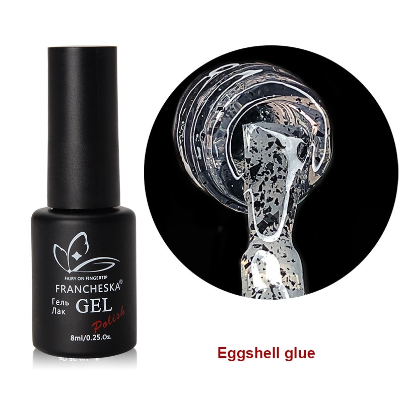 Nail Eggshell Gel Base Polish Any-Color Born-Pretty Transparent-glue Manicuring Tools Soak-Off UV Curable Resin 8ml Varnishes