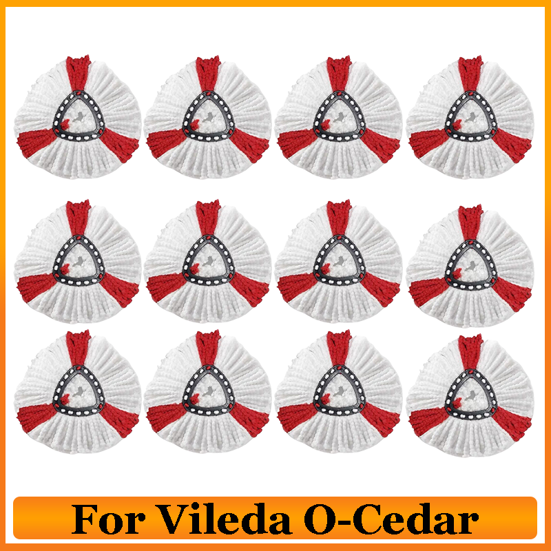 Tête de rechange pour vadrouille Vileda o-cedar EasyWring, système à 1 réservoir, têtes de rechange, recharges de vadrouille, tête de vadrouille en microfibre, nettoyage ménager
