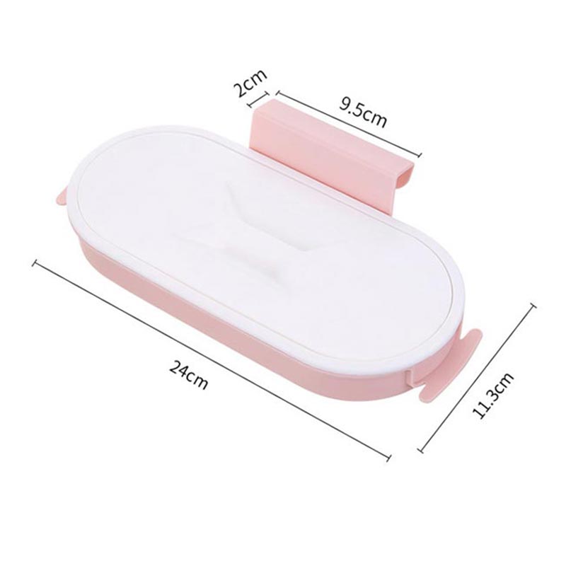 Vuilniszak Hanger Keuken Opknoping Krooshek Met Deksel Kastdeur Terug Plastic Vuilniszak Houder Draagbare Afval Bin Vuilnis rack: Pink