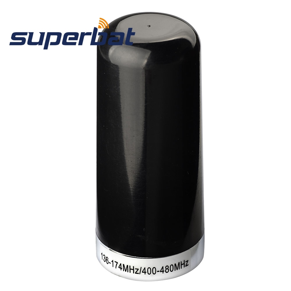 Superbat NMO Antenna Dual Band Mobile Dell'automobile Radio Montaggio Sostituire Pre-Tuned VHF UHF 136-174MHz 400-480Mhz per il Mobile Dell'automobile 2-Way Radio